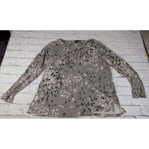 Mario Serrani Italy Women’s Plus Size XL Soft Stretch Shirt Top